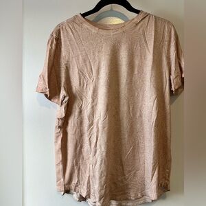 Lululemon faux crinkle style oversized tee